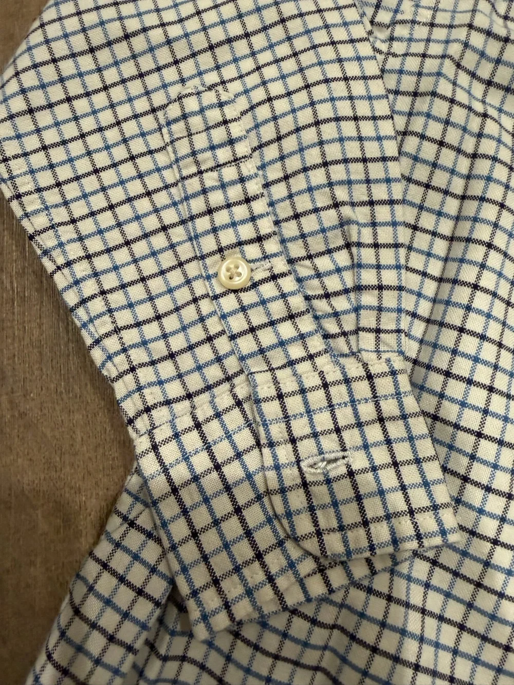 Ralph Lauren Little Boys Long-Sleeve Checked Plaid Poplin Shirt Size 3